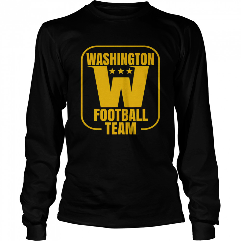 Washington Football Dc Sports Team Novelty Long Sleeved T-shirt