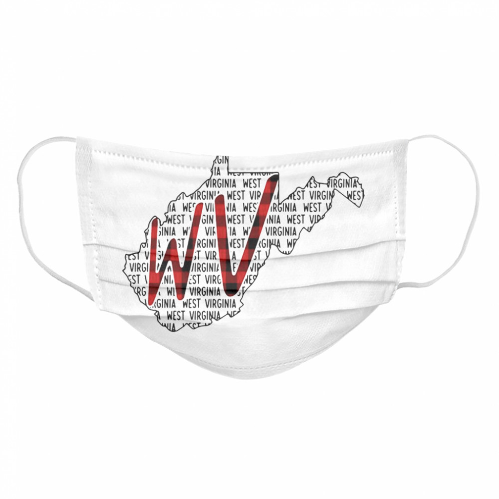 West Virginia Name And Map Cloth Face Mask