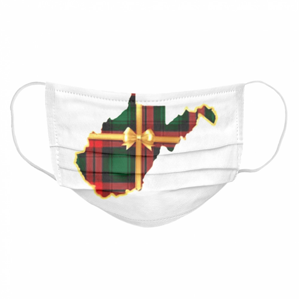 West Virginia map gift Christmas Cloth Face Mask