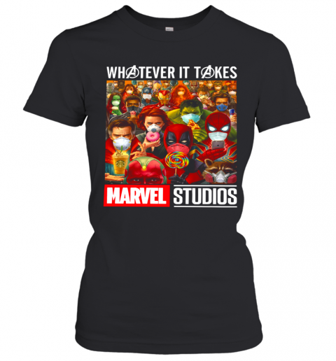 Whatever It Takes Marvel Studios Avengers Face Mask T-Shirt Classic Women's T-shirt