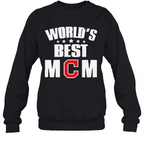 Worlds Best Cleveland Indians Mom T-Shirt Unisex Sweatshirt