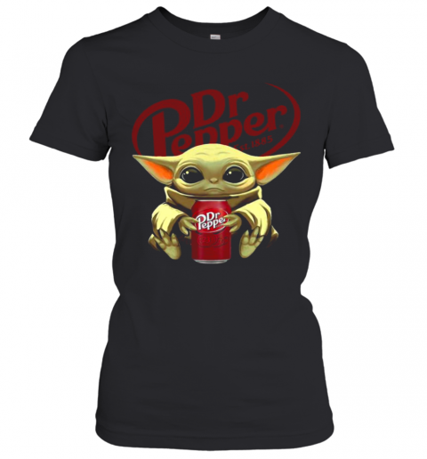 Yoda Hugs Dr Pepper T-Shirt Classic Women's T-shirt