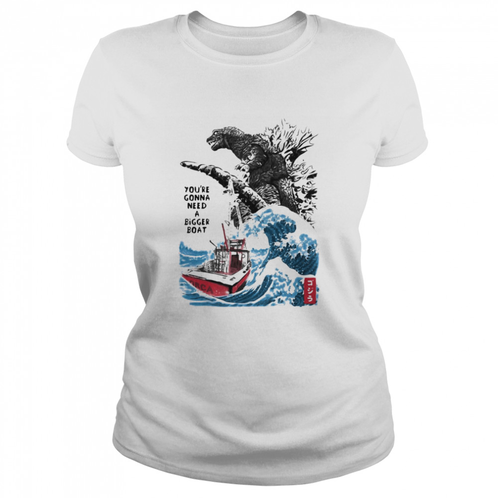 You’re Gonna Need A Bigger Boat Dinosaurs Classic Women's T-shirt