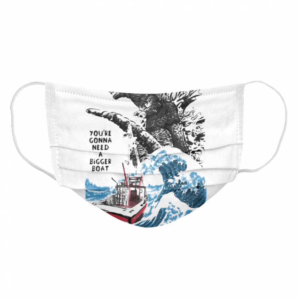 You’re Gonna Need A Bigger Boat Dinosaurs Cloth Face Mask
