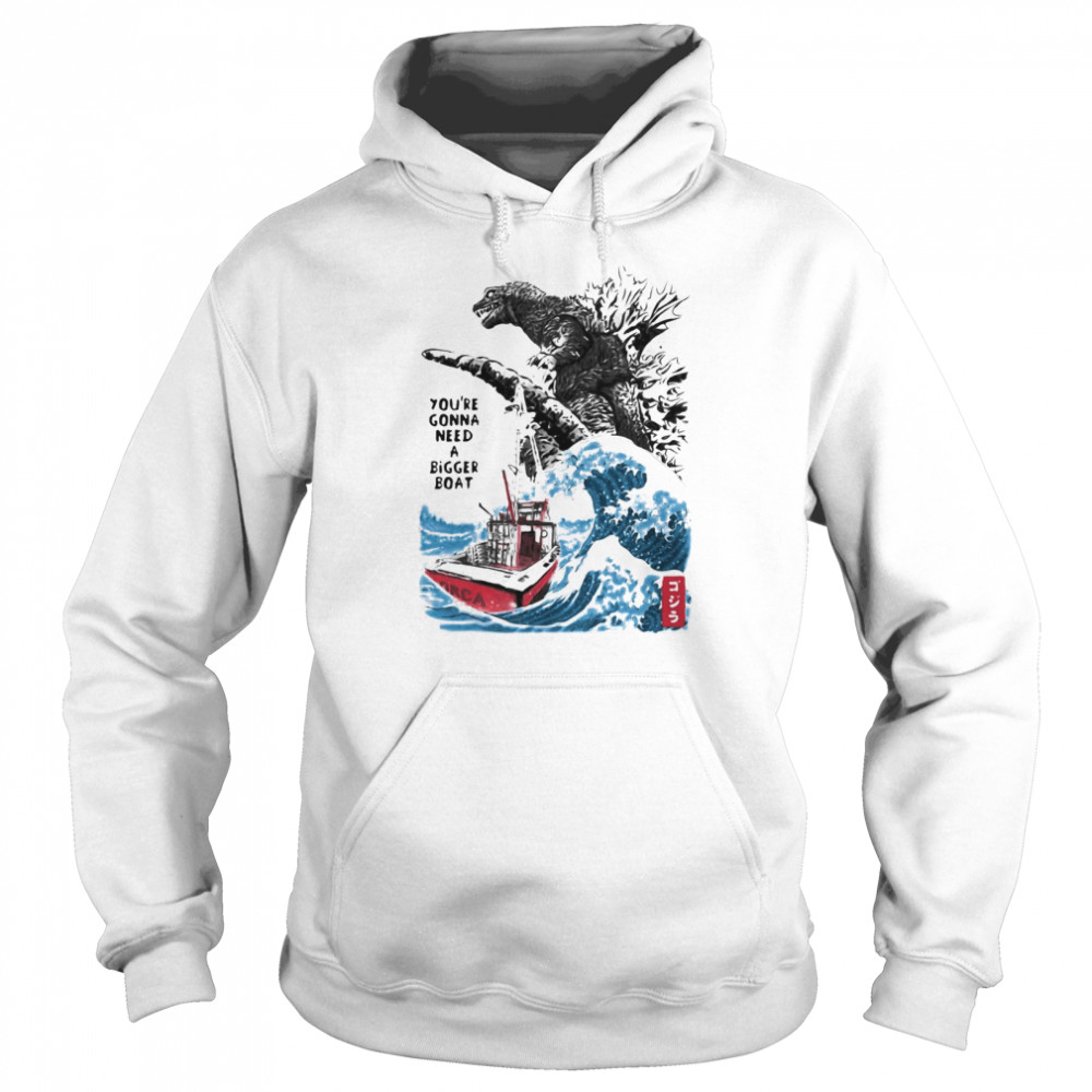 You’re Gonna Need A Bigger Boat Dinosaurs Unisex Hoodie