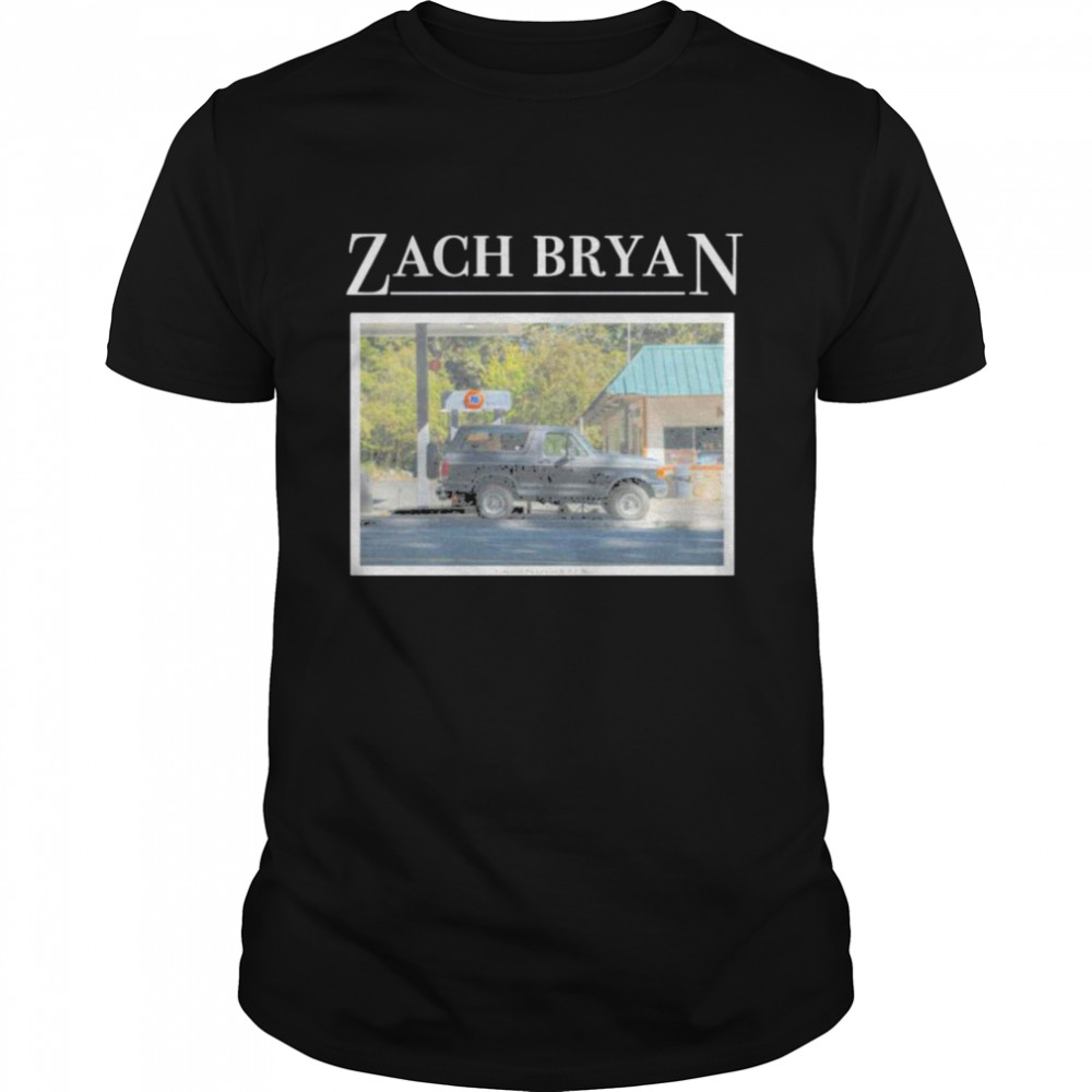 Zach bryan merch bronco shirt