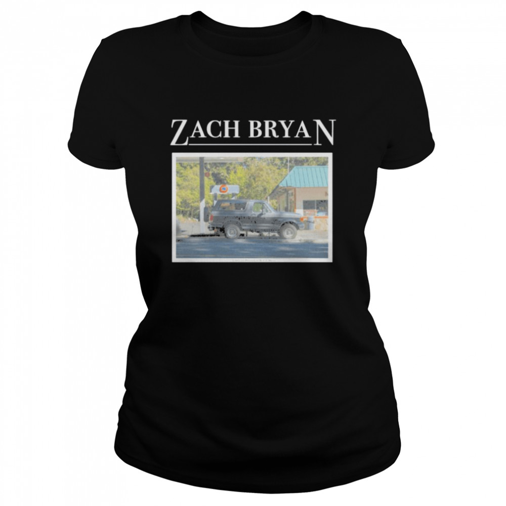 Zach bryan merch bronco Classic Women's T-shirt
