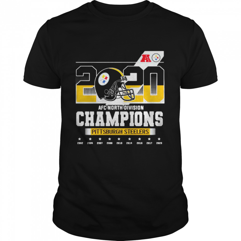 2020 Afc North Division Champions Pittsburgh Steelers shirt