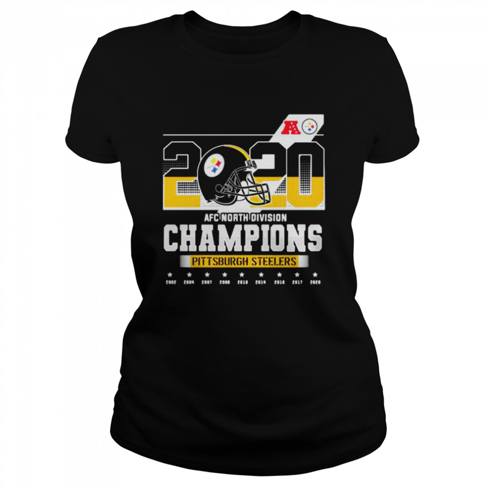 2020 Afc North Division Champions Pittsburgh Steelers Classic Women's T-shirt