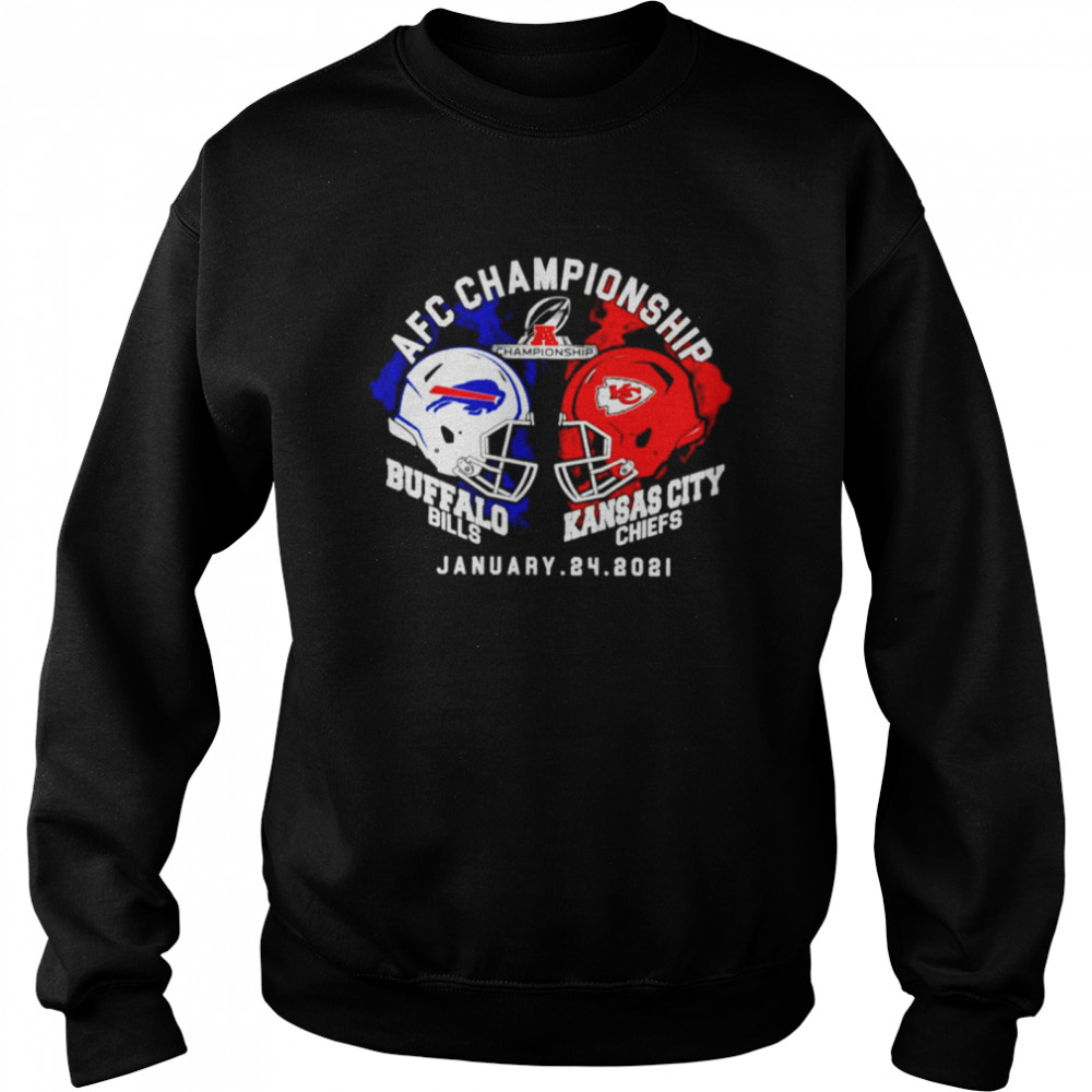 AFC Championship Buffalo BIlls vs Kansas City Chiefs January 24 2021 Unisex Sweatshirt
