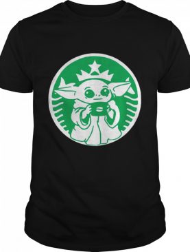 Baby Yoda Star Wars Coffee Starbucks shirt