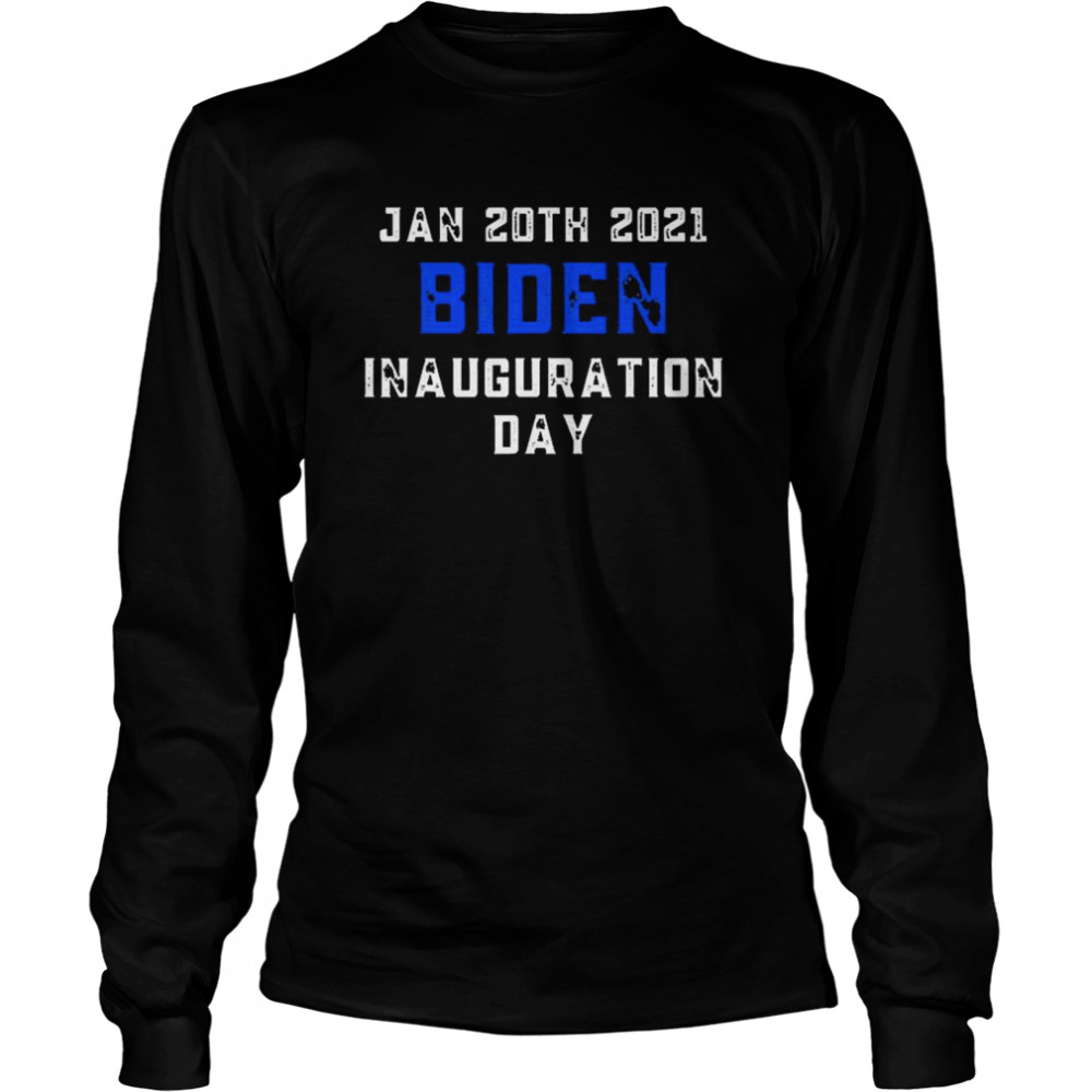 Biden 46th President Inauguration Day Novelty Long Sleeved T-shirt