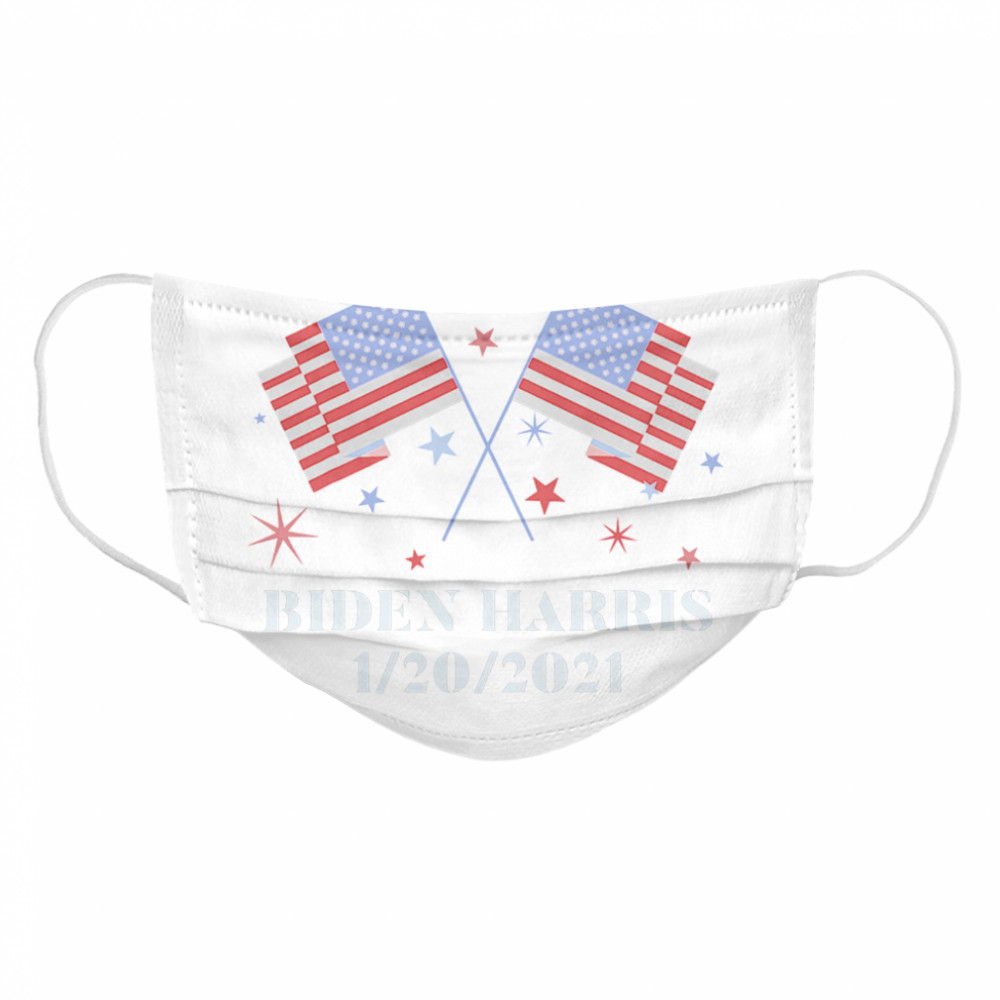 Biden Harris 1202021 Inauguration American Flags Cloth Face Mask