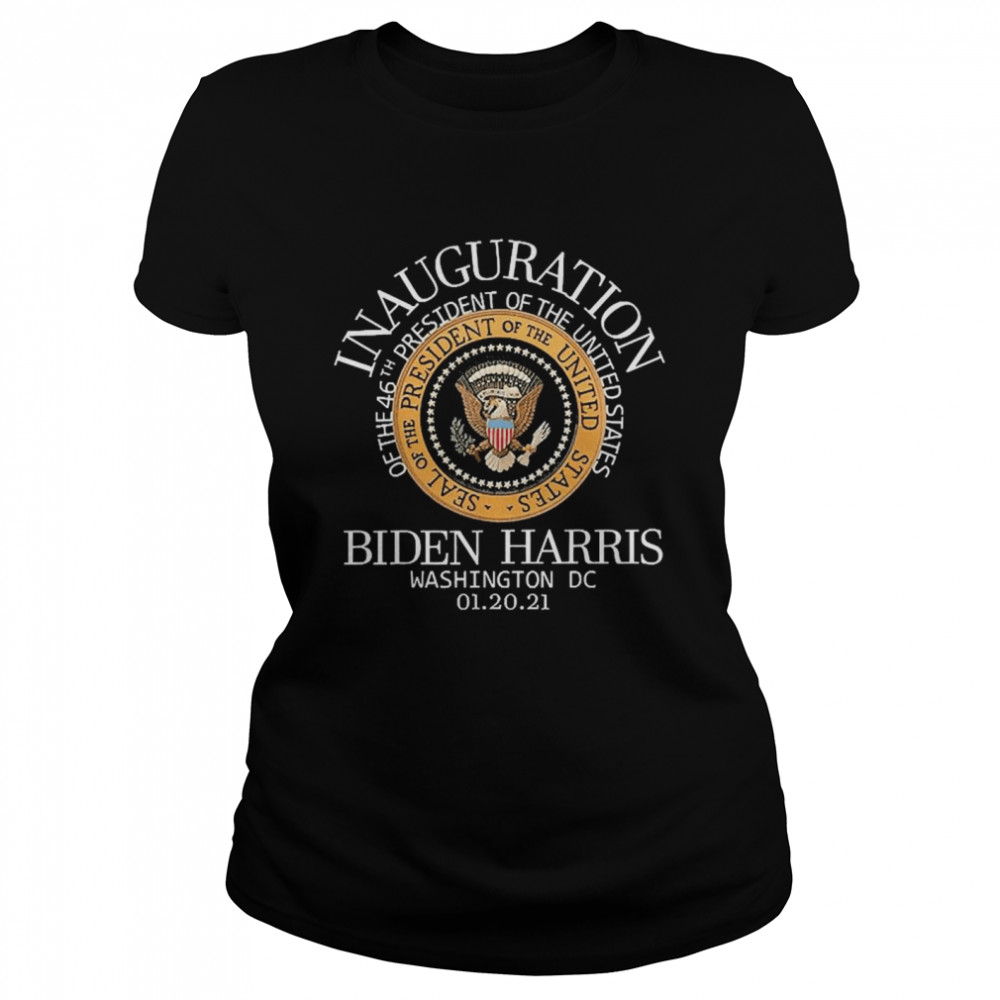 Biden Harris President Inauguration 2021 Presidential Seal Classic Women's T-shirt