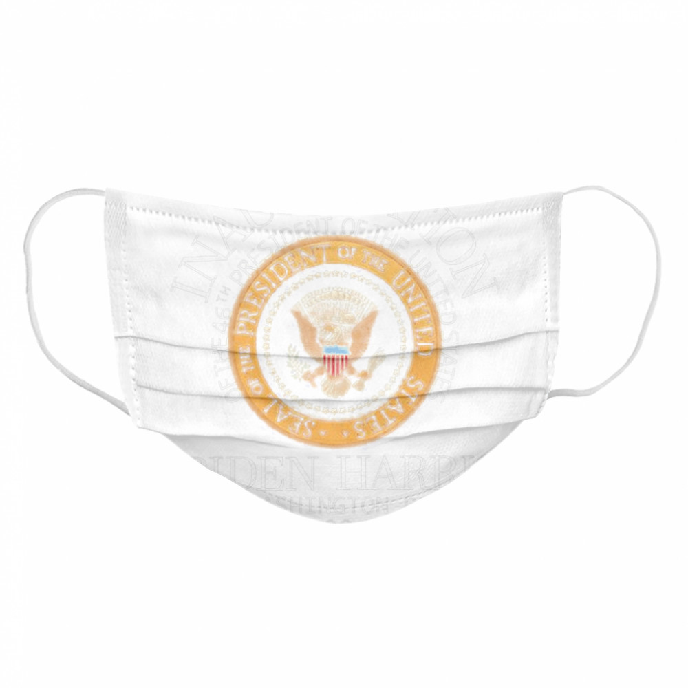 Biden Harris President Inauguration 2021 Presidential Seal Cloth Face Mask