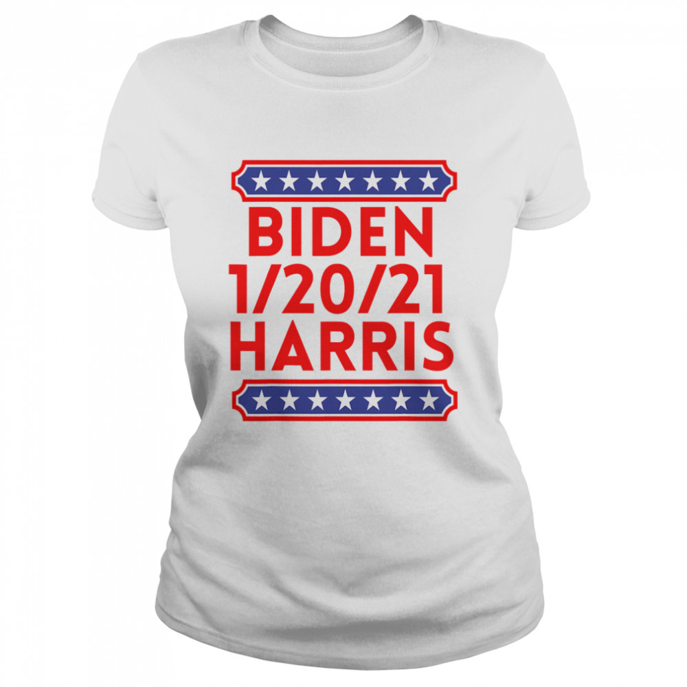 Biden Harris Presidential Inauguration Day 1202021 Classic Women's T-shirt