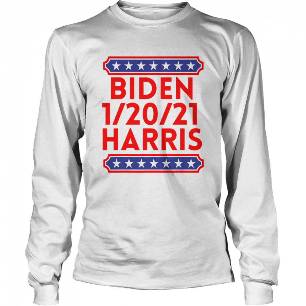 Biden Harris Presidential Inauguration Day 1202021 Long Sleeved T-shirt