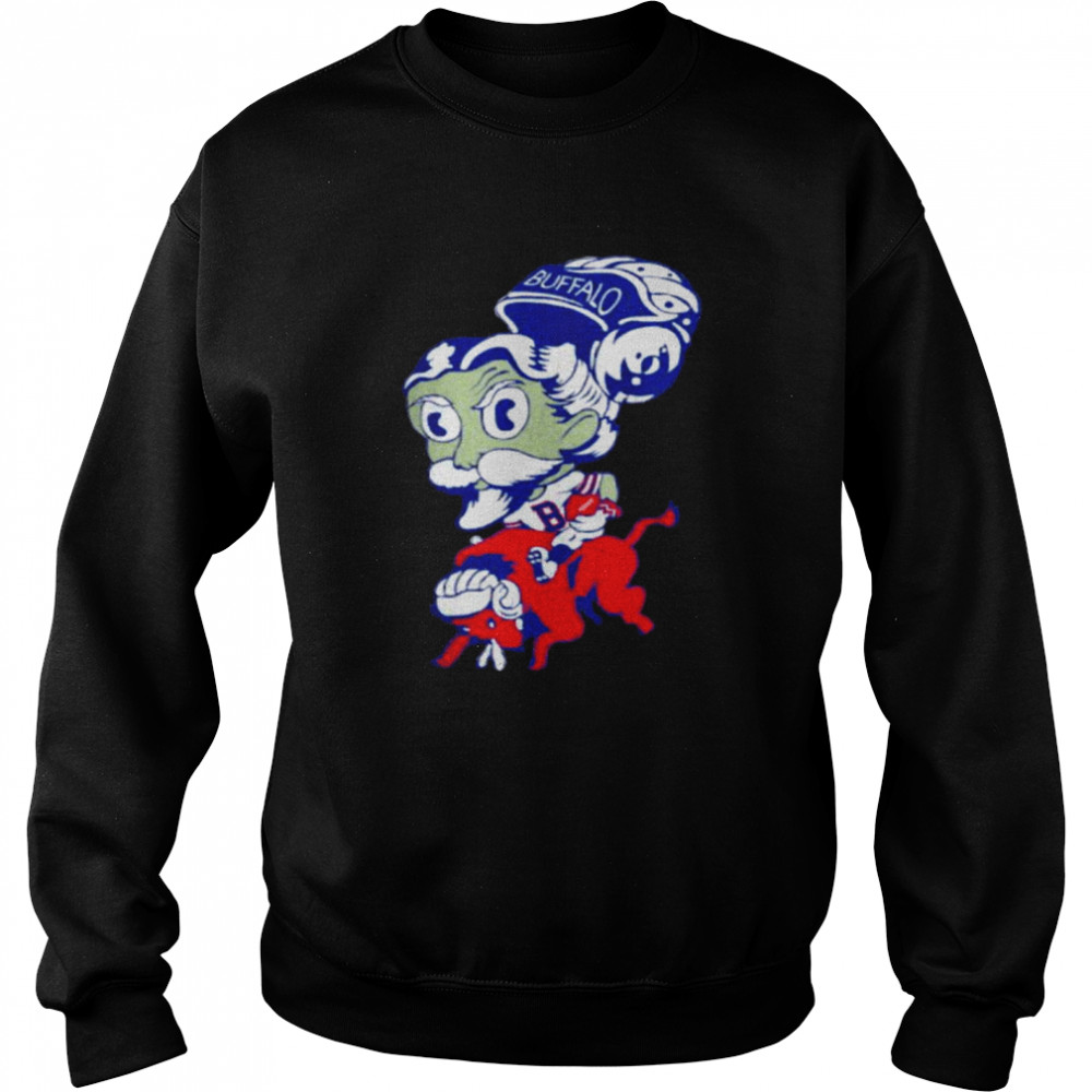 Bison Buffalo Bill Vintage Football Lightweight Unisex Sweatshirt