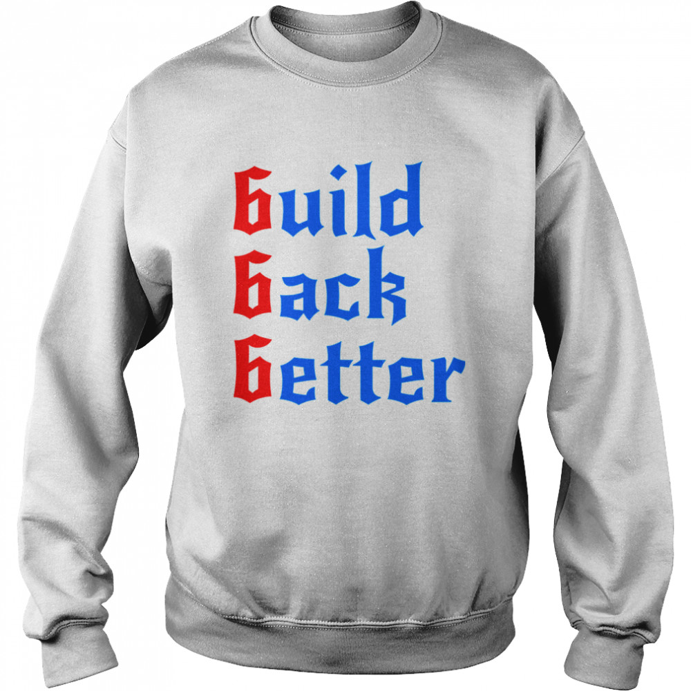 Build Back Better 666 Anti Globalist Unisex Sweatshirt