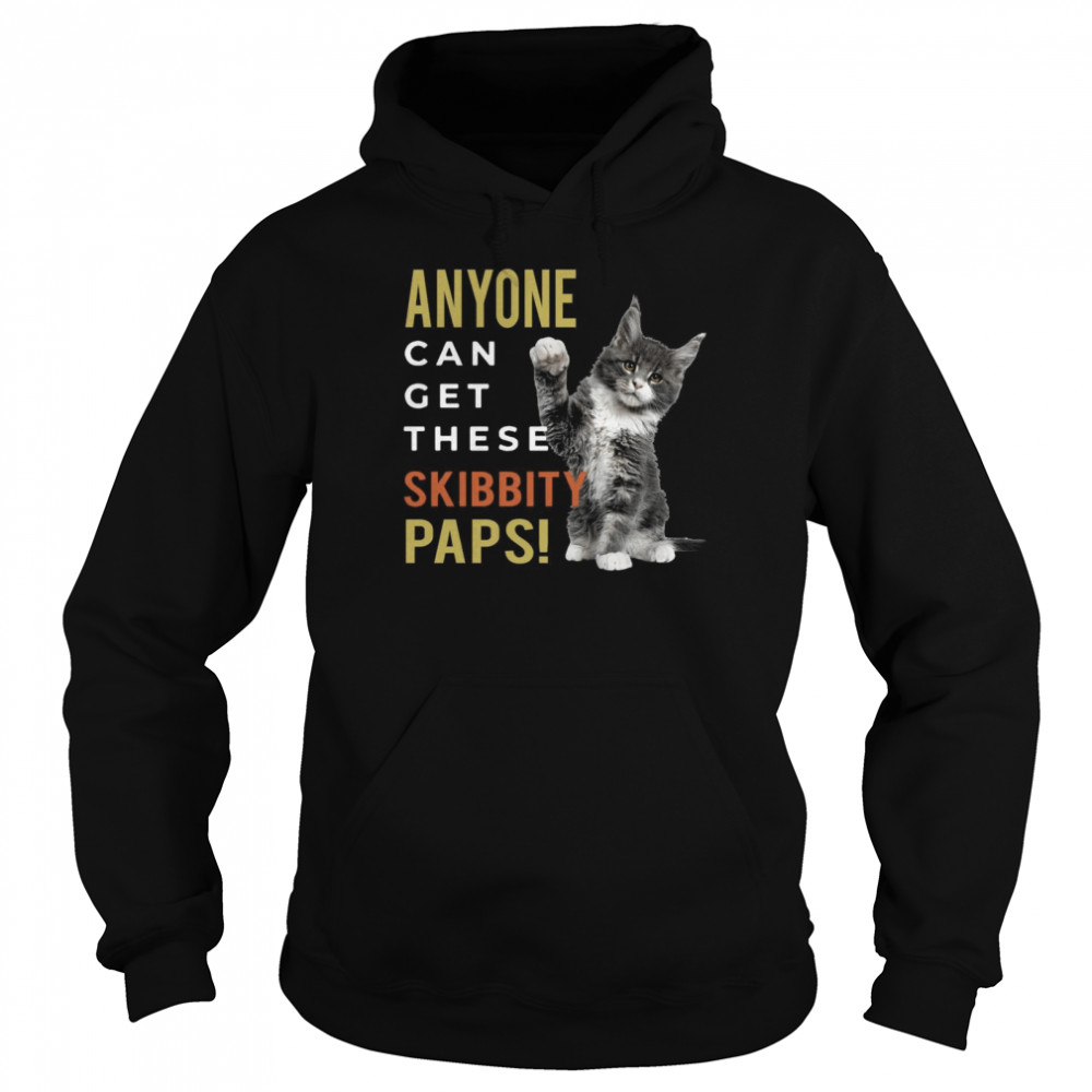 Can Get These Skibbity Paps Cat Funny Unisex Hoodie