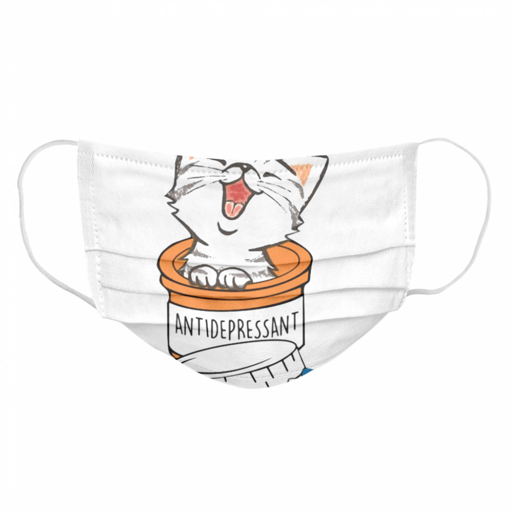 Cat Antidepressant Cloth Face Mask