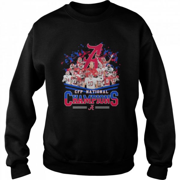 Cfp National Champions Alabama Crimson Tide Football  Unisex Sweatshirt
