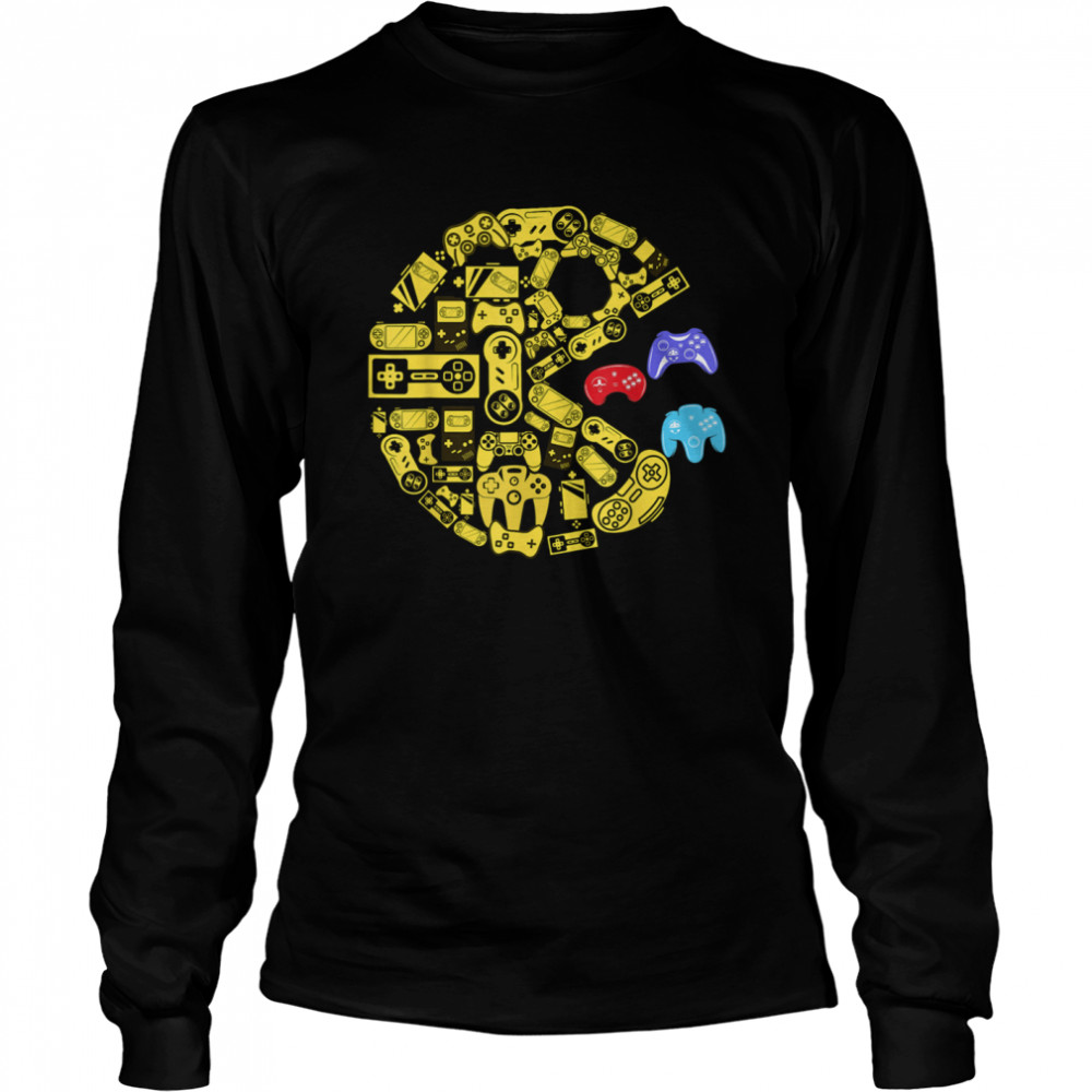 Classic Vintage Controller Gamer Long Sleeved T-shirt