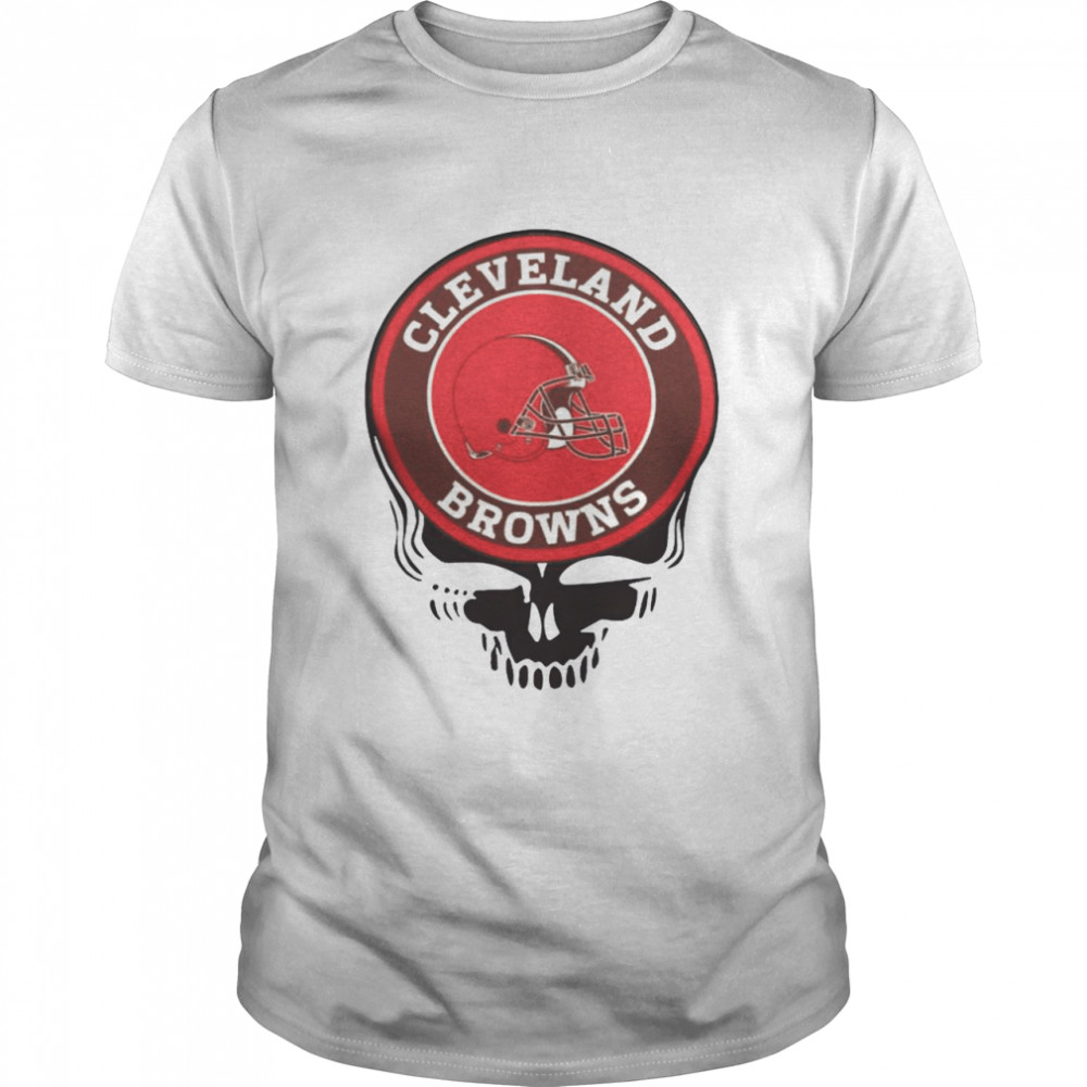 Cleveland Browns Football Skull shirt