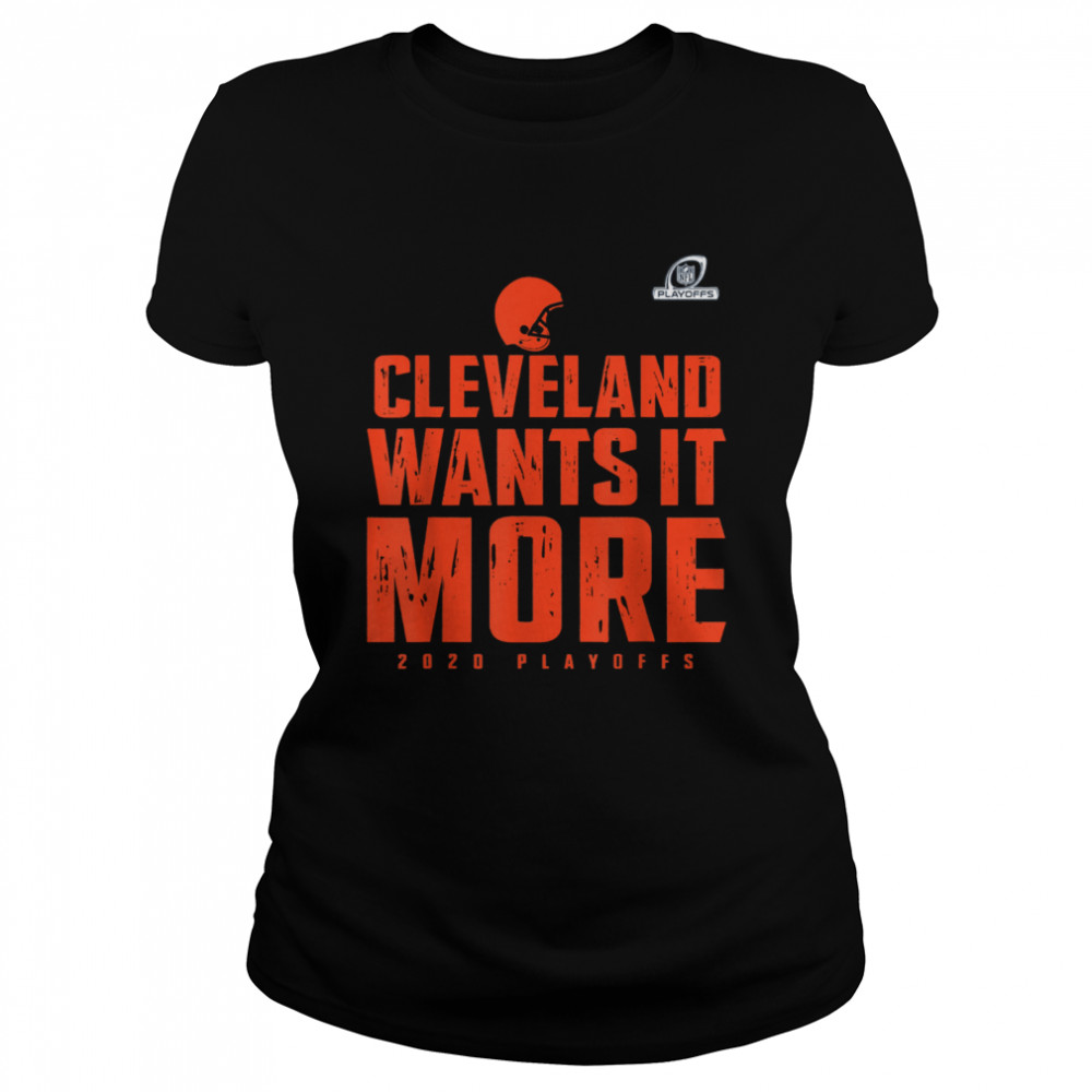 ClevelandWantsItMorePlayoff Classic Women's T-shirt