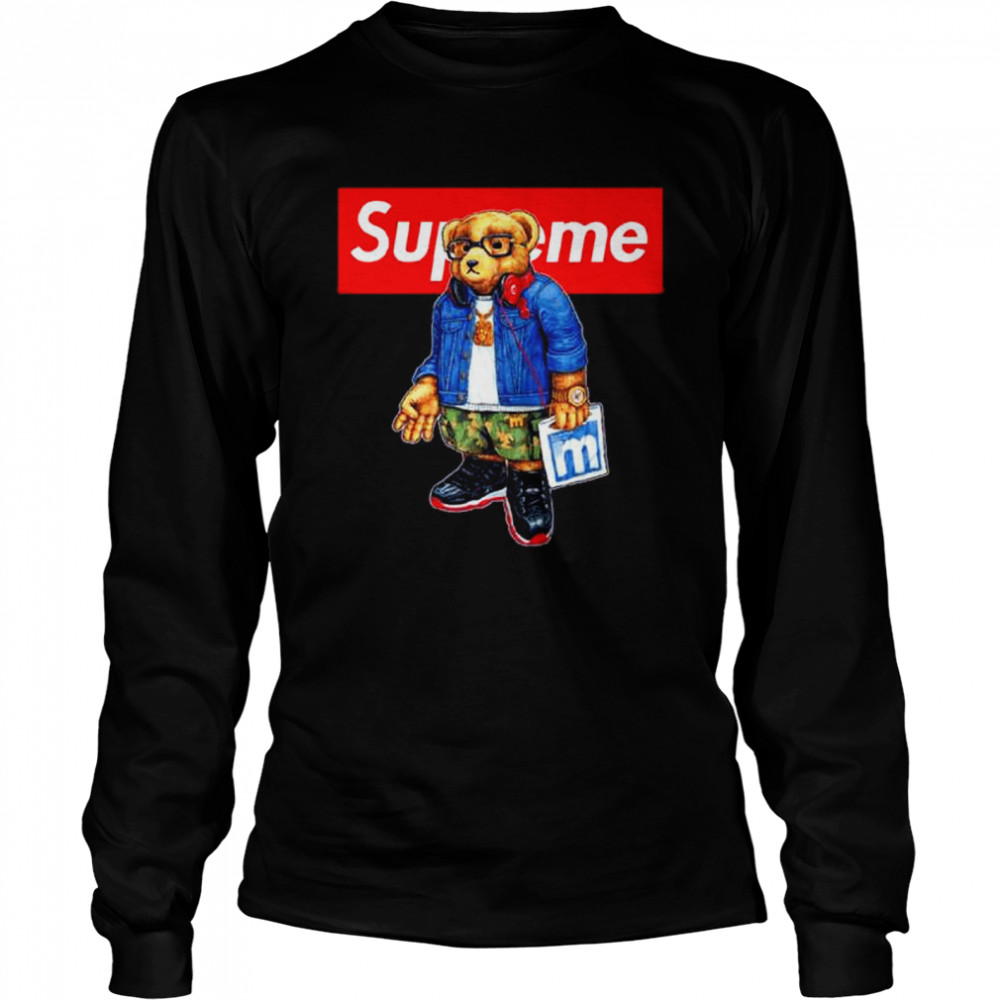 Cool Bear Style Music Supreme Long Sleeved T-shirt