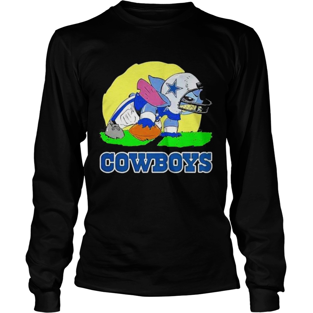 Dallas Cowboys Stitch ready for the football battle nfl Long Sleeve