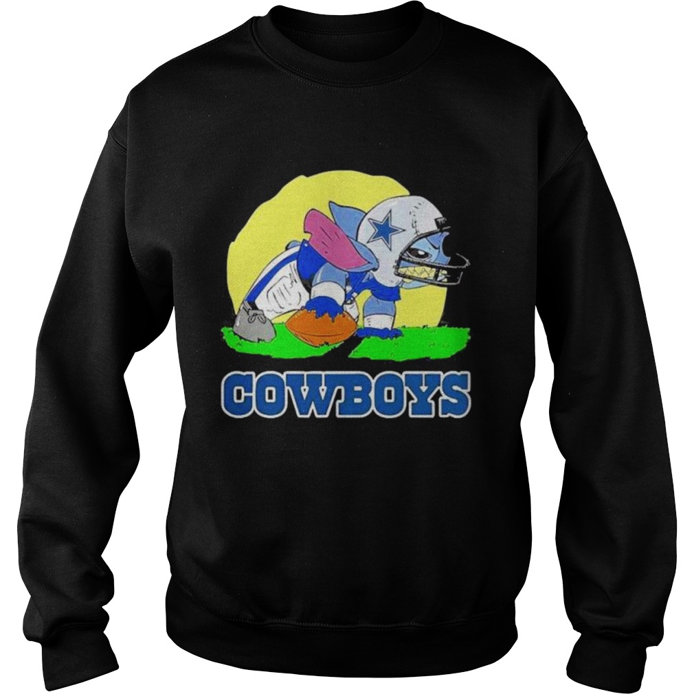 Dallas Cowboys Stitch ready for the football battle nfl Sweatshirt