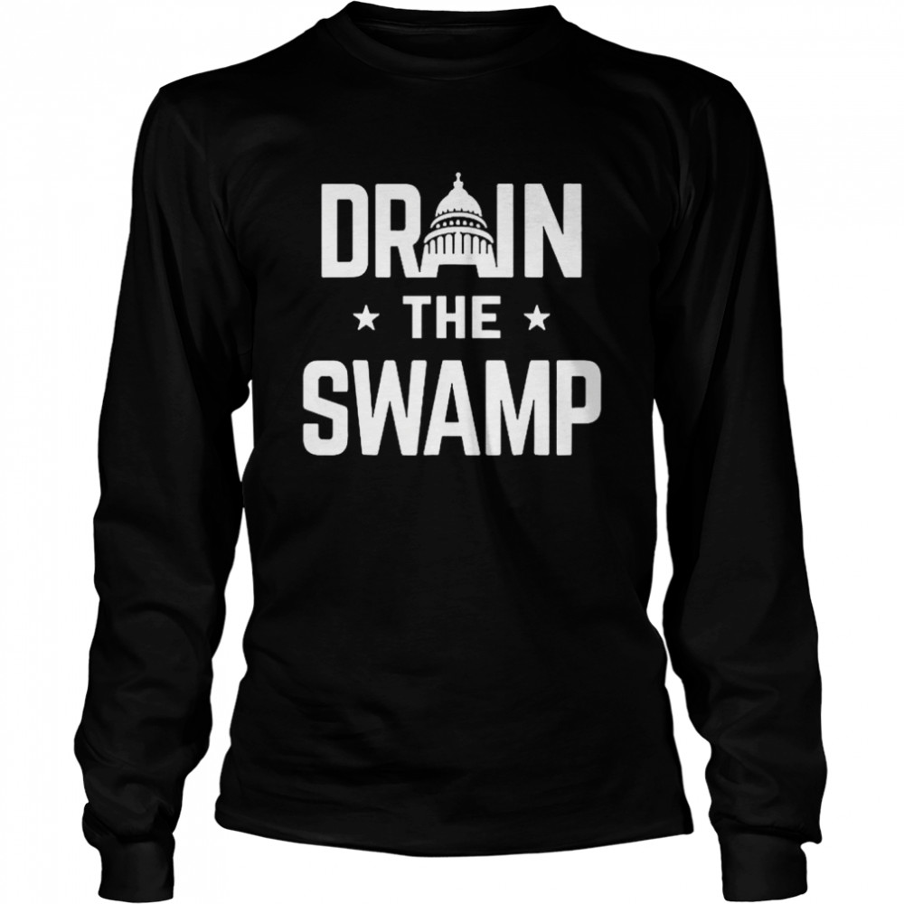 Drain The Swamp Long Sleeved T-shirt