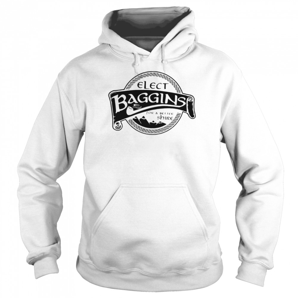 Elect Baggins For A Better Shire Unisex Hoodie