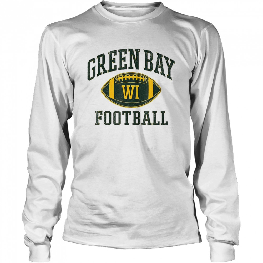 Green Bay Football Wisconsin Long Sleeved T-shirt