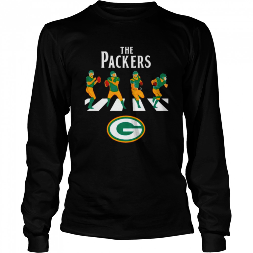 Green bay packers abbey road 2021 Long Sleeved T-shirt