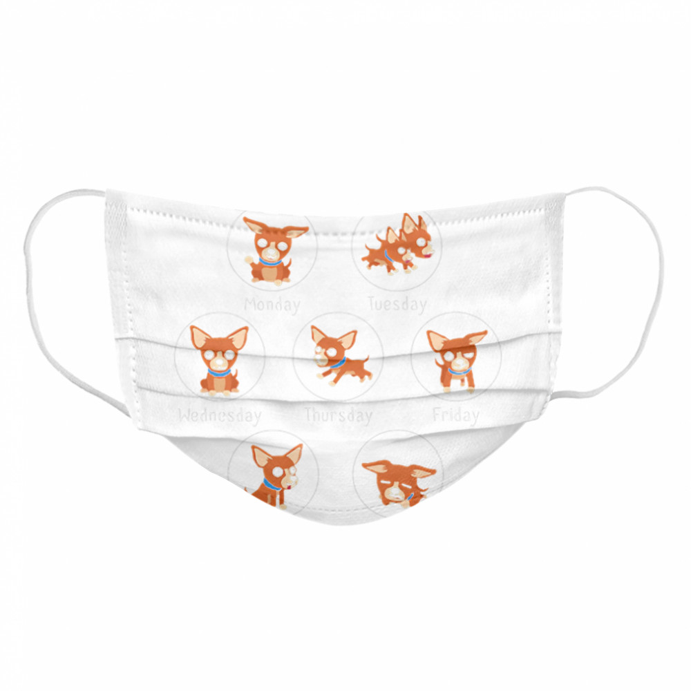 I Am Busy This Week Chihuahua Puppy Cloth Face Mask