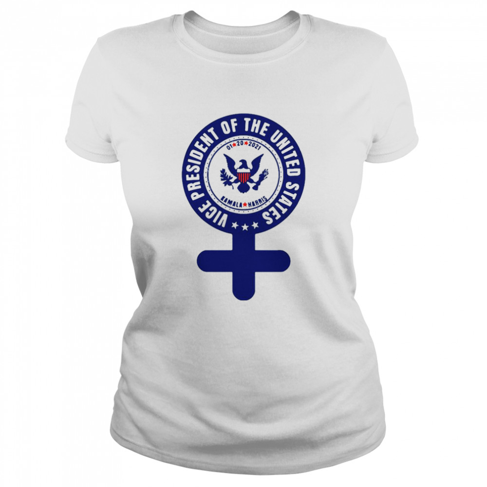 Kamala Harris First Female Vice President of US Biden Harris Classic Women's T-shirt