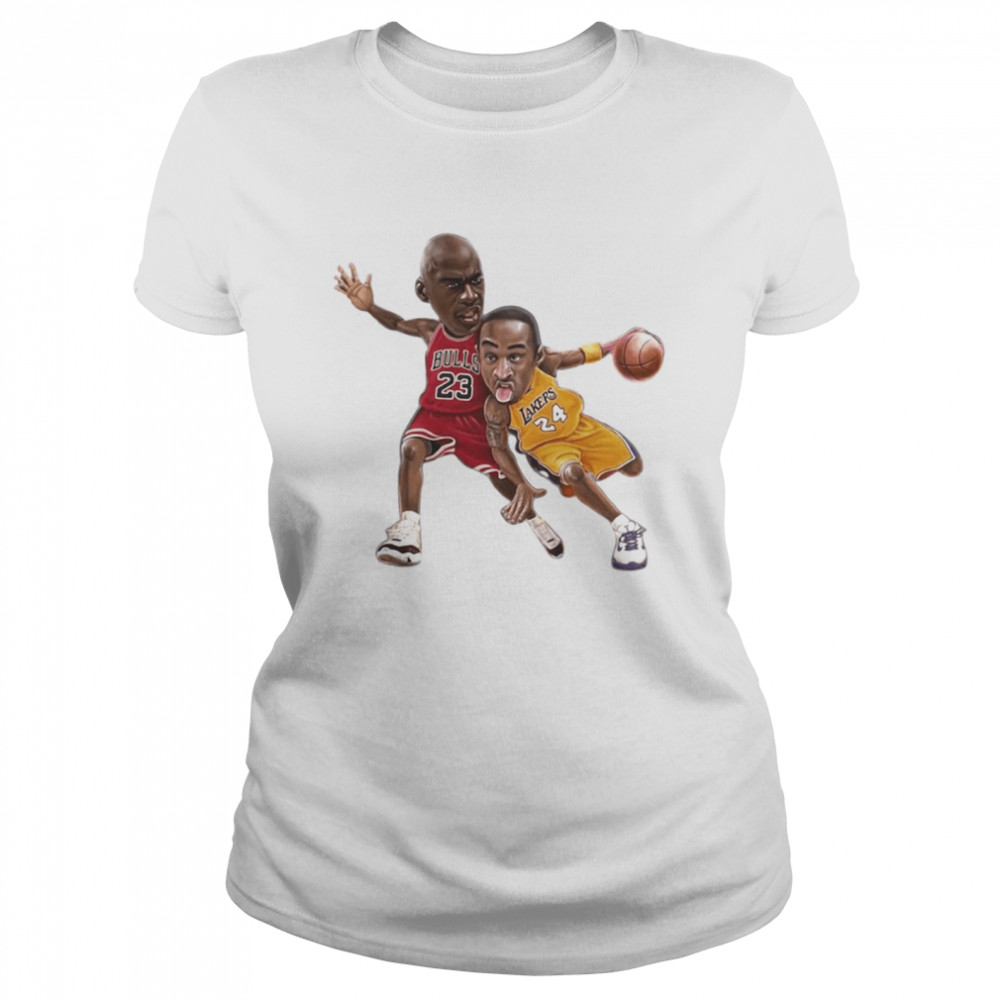 Lebra James and Kobe Bryant Classic Women's T-shirt