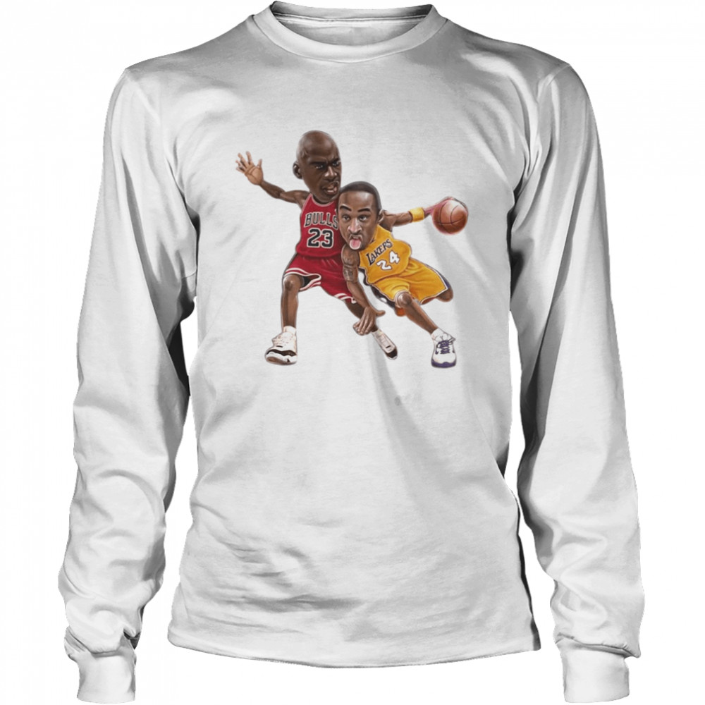 Lebra James and Kobe Bryant Long Sleeved T-shirt