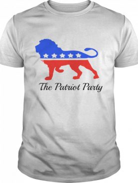 Lion the patriot party shirt