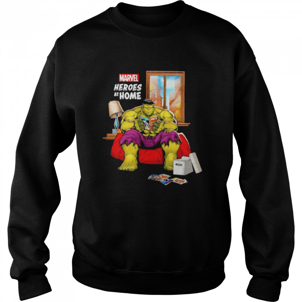 Marvel Heroes At Home Hulk Unisex Sweatshirt