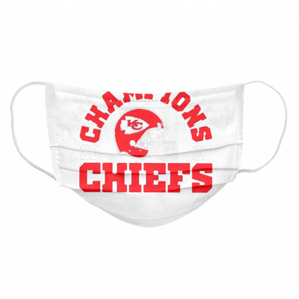 NFC West Division Champions 2020 Kansas City Chiefs Cloth Face Mask