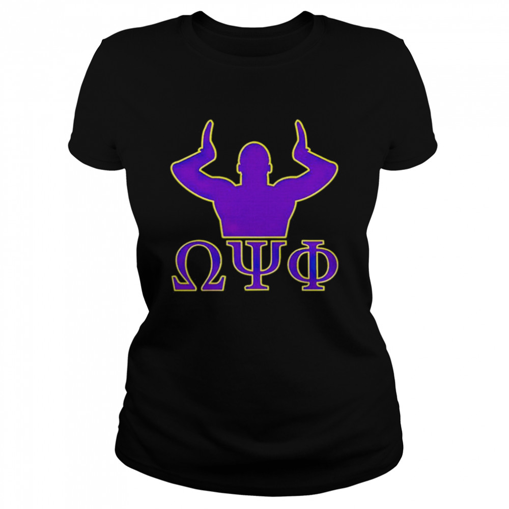 Omega Psi Phi Q Dog Classic Women's T-shirt