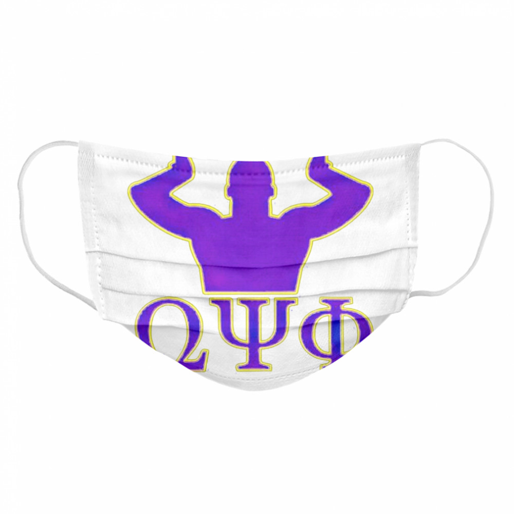 Omega Psi Phi Q Dog Cloth Face Mask