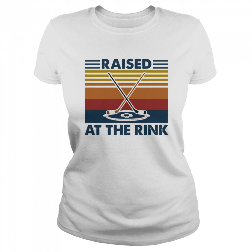 Raised A The Rink Golf Ball Vintage Classic Women's T-shirt