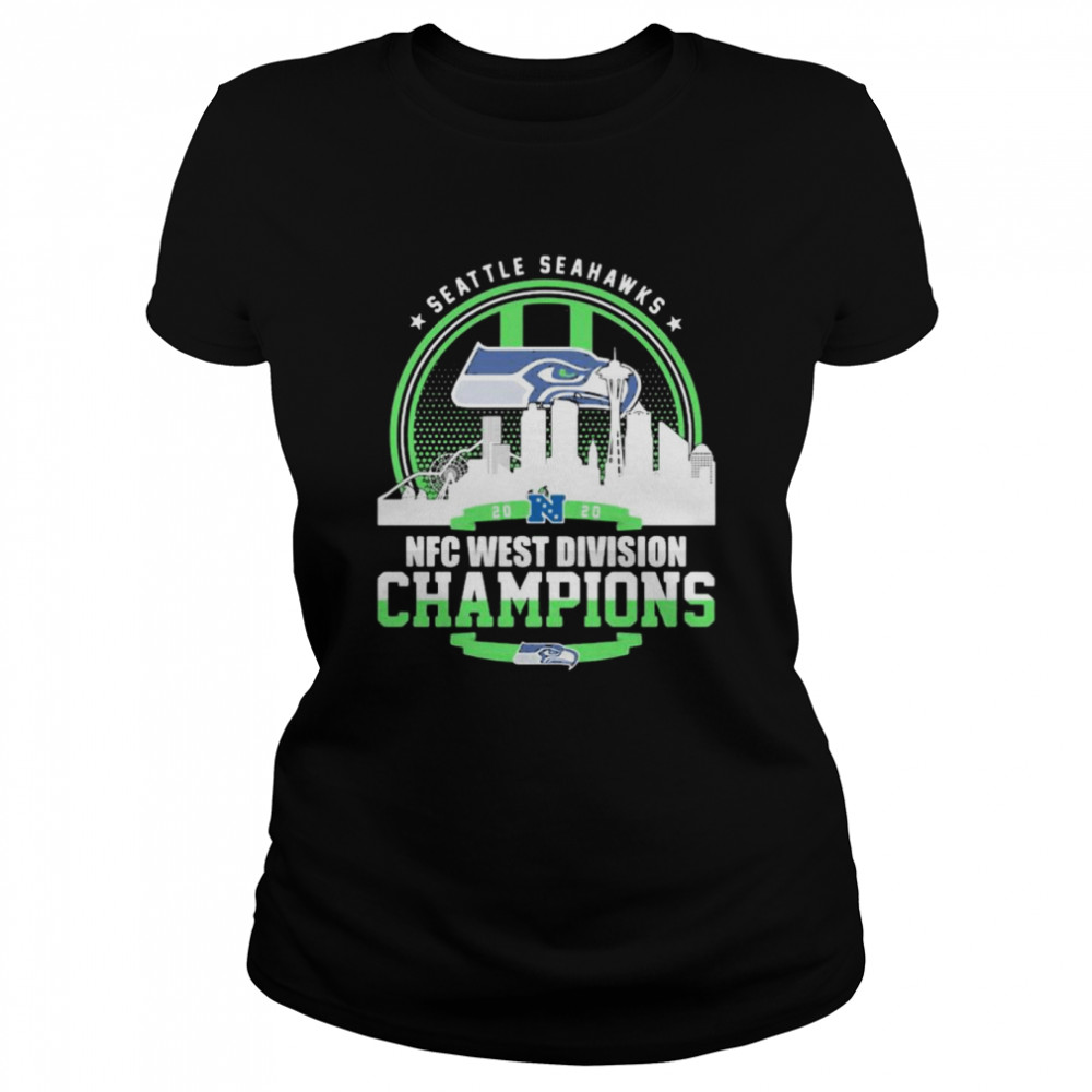 Seatle Seahawks West Division Champions 2020 City Classic Women's T-shirt