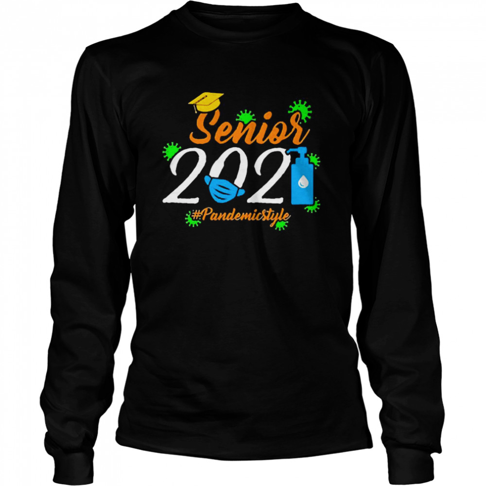 Senior 2021 Pandemic Style Long Sleeved T-shirt