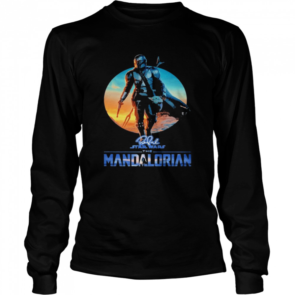 Signature Star Wars The Mandalorian Sunset Long Sleeved T-shirt