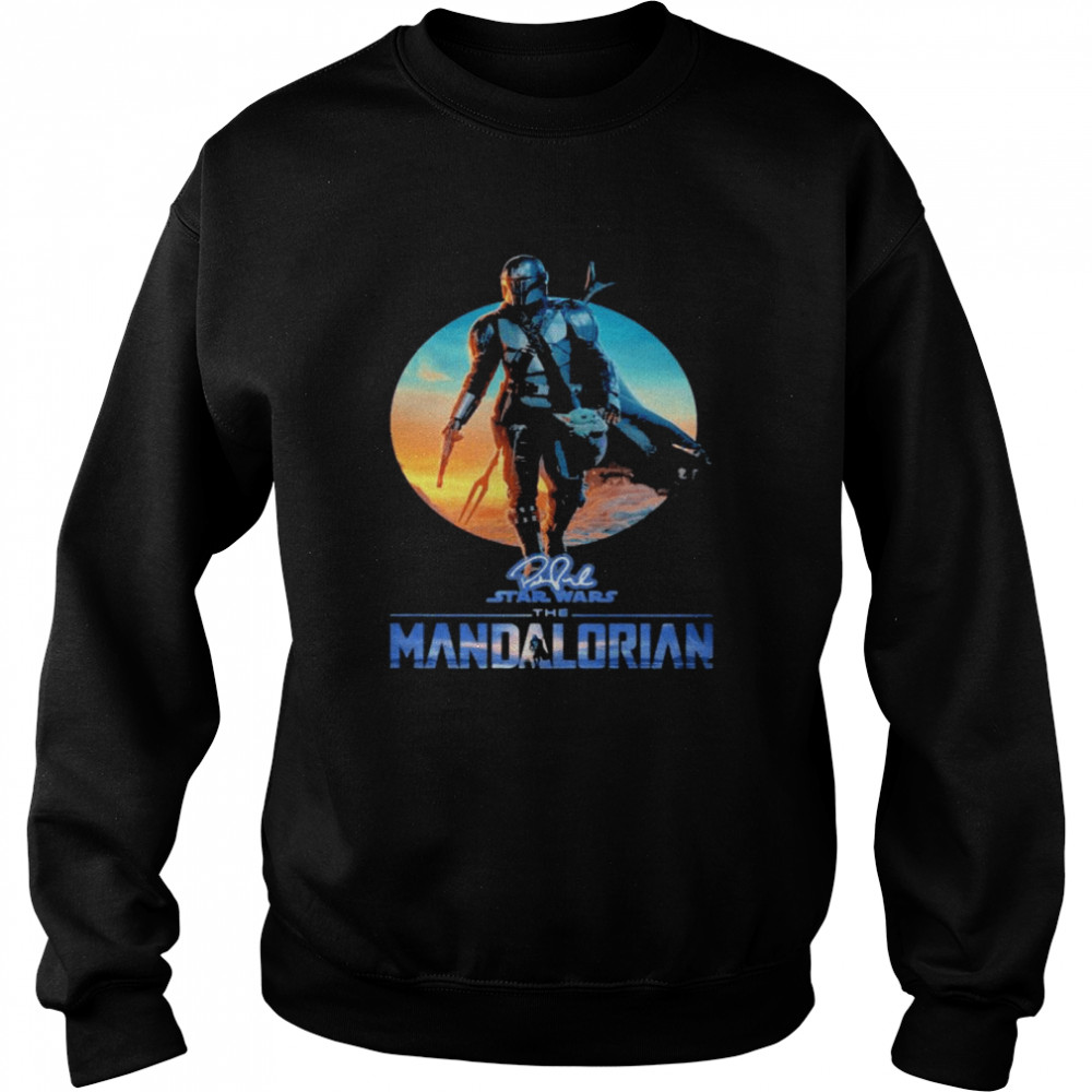 Signature Star Wars The Mandalorian Sunset Unisex Sweatshirt